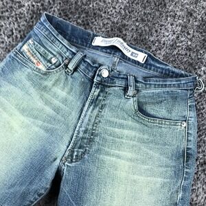 Vintage Diesel Fanker Jeans Mens 28x29 Blue Regular Bootcut Denim Made Italy